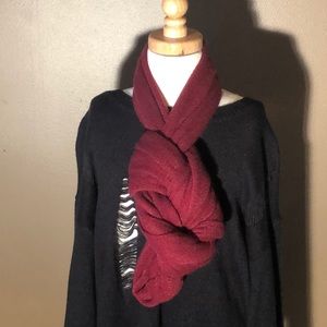 💗💗Burgundy sweater material Infinity Scarf